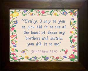 Least of These - Matthew 25:40